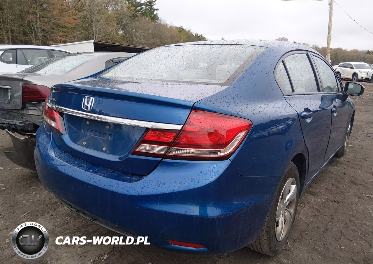 2014 Honda Civic Lx VIN:2HGFB2F54EH557453 - 4