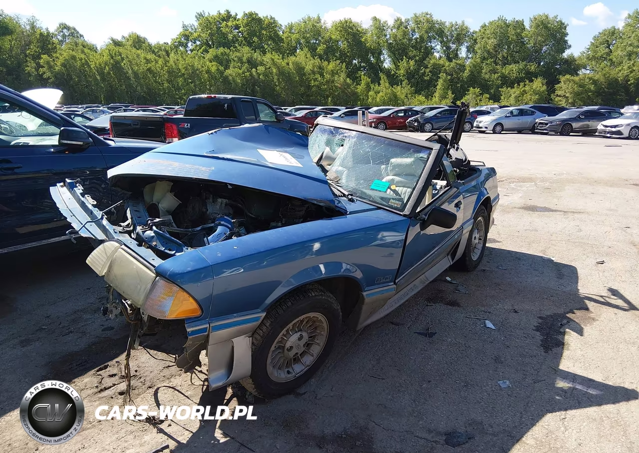 1989 Ford Mustang Gt-Cobra Gt VIN:1FABP45E4KF198975 - 2