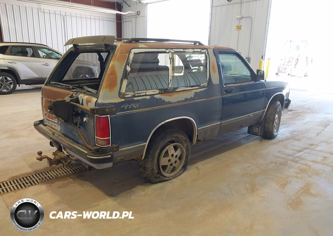 1991 GMC S15 Jimmy VIN:1GKCT18Z0M8545897 - 4