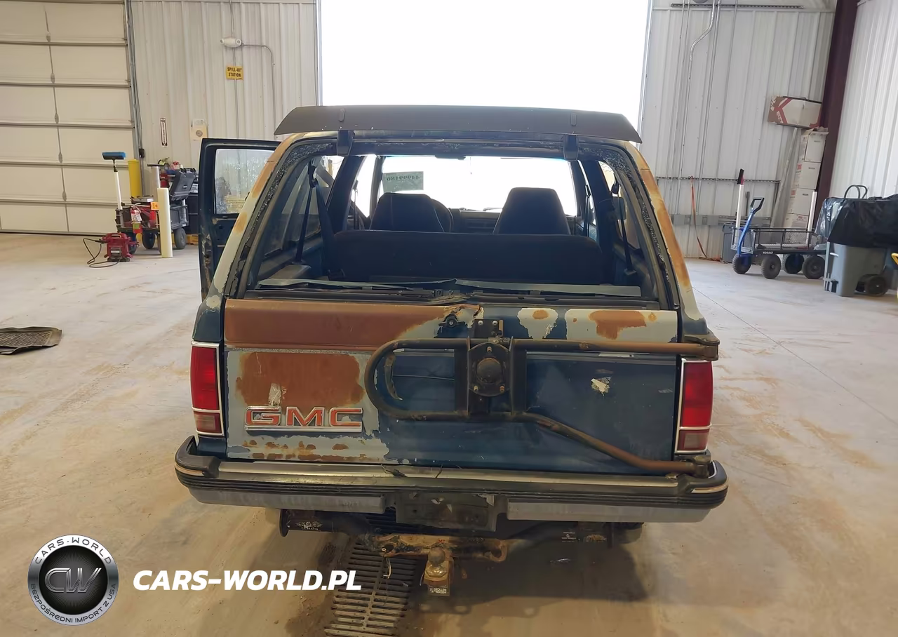 1991 GMC S15 Jimmy VIN:1GKCT18Z0M8545897 - 6