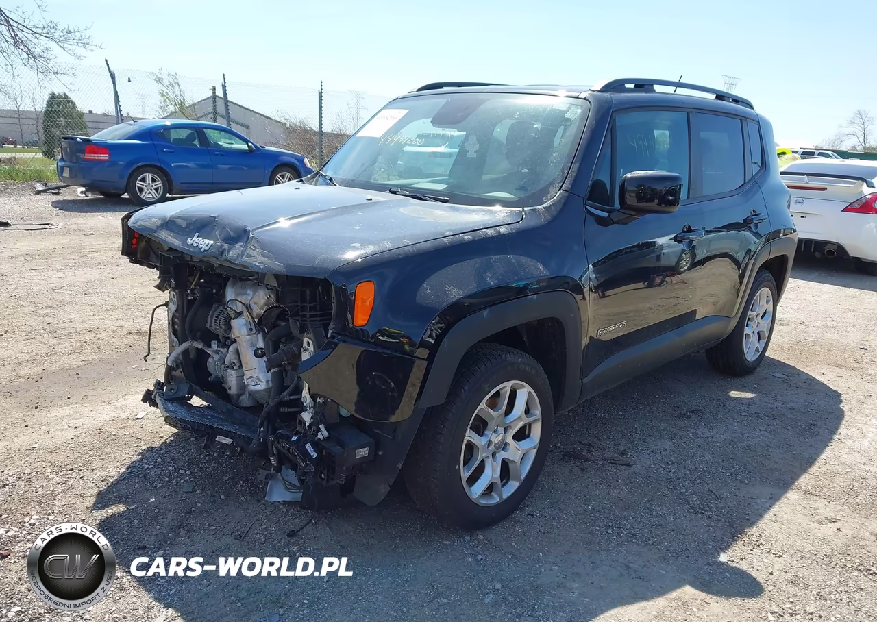 2015 Jeep Renegade Latitude VIN:ZACCJBBT0FPC43467 - 2