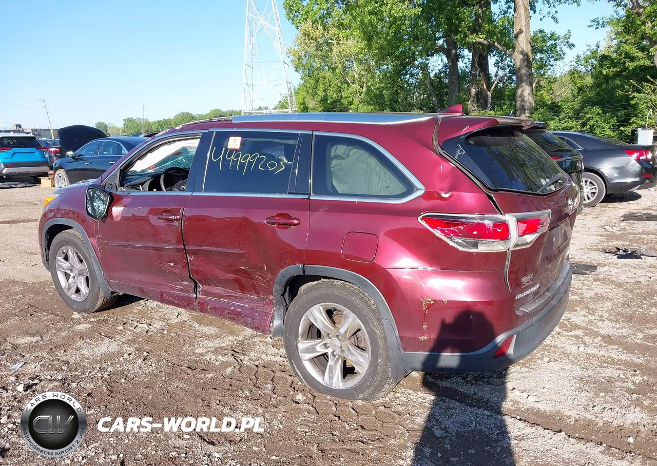 2014 Toyota Highlander Limited Platinum V6 VIN:5TDDKRFH9ES030664 - 3