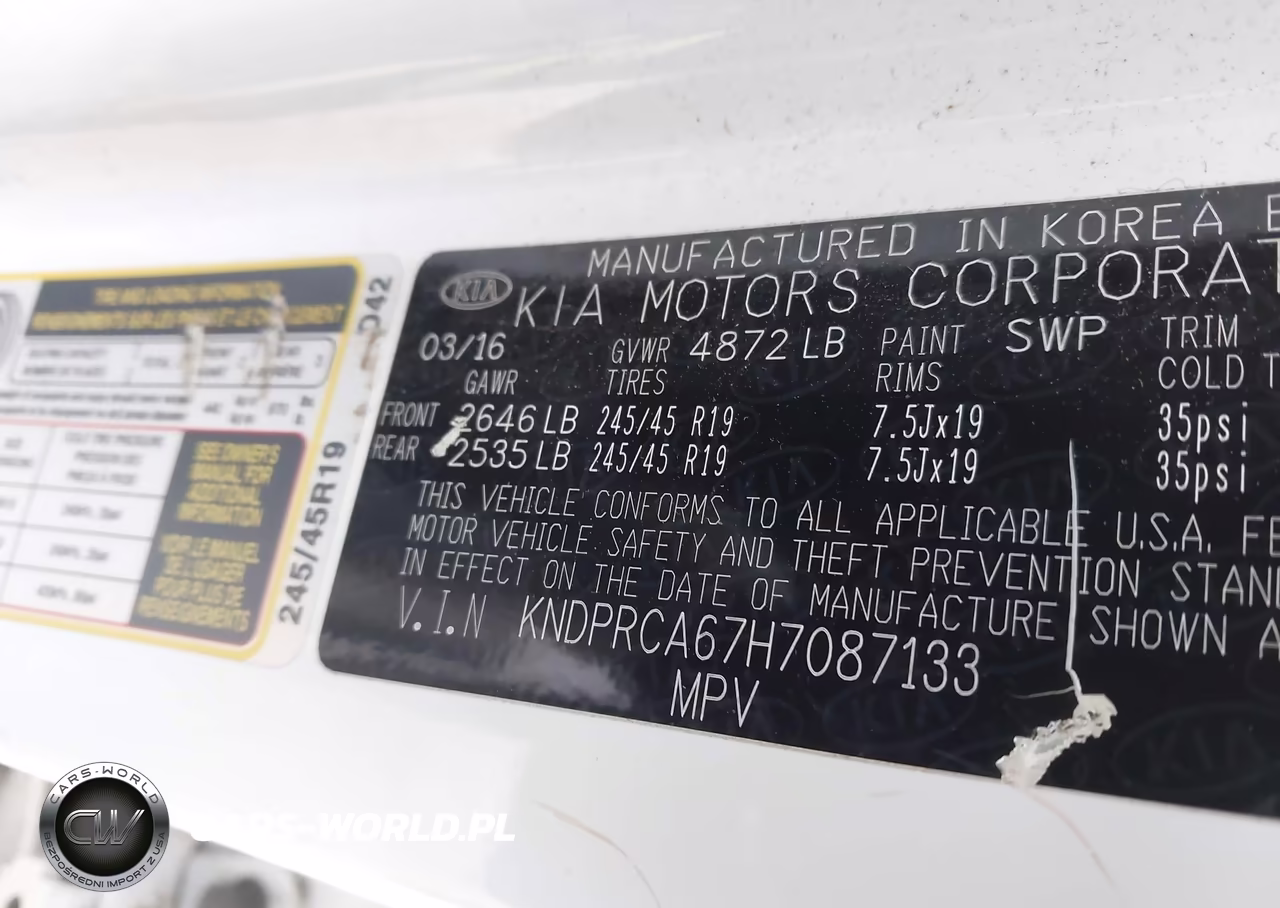 2017 Kia Sportage Sx Turbo VIN:KNDPRCA67H7087133 - 9