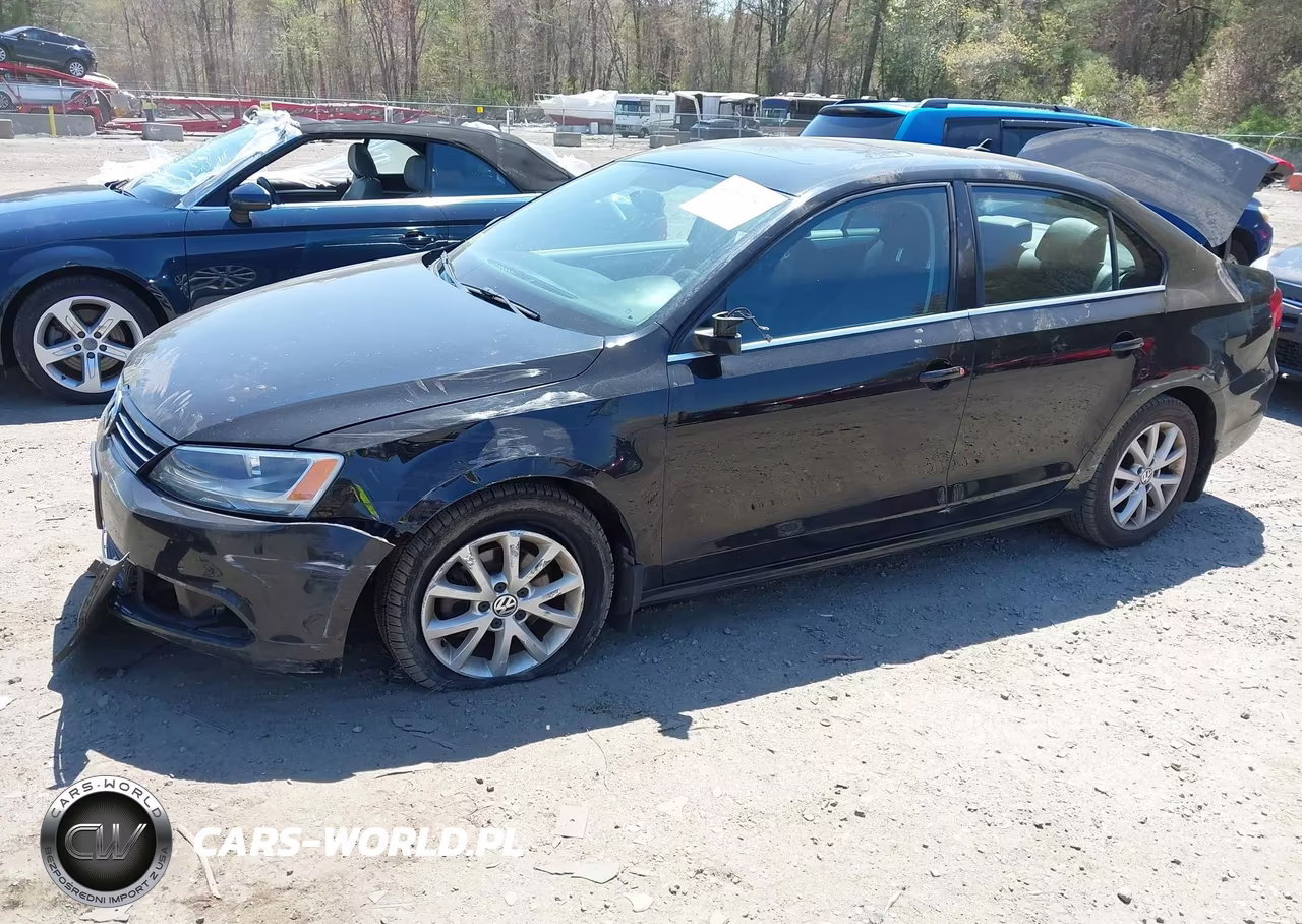 2013 Volkswagen Jetta 2.5L Se VIN:3VWDP7AJ1DM430178 - 2