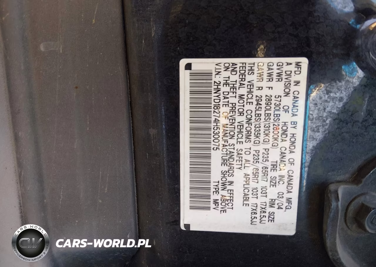 2004 Acura Mdx VIN:2HNYD18274H530075 - 9