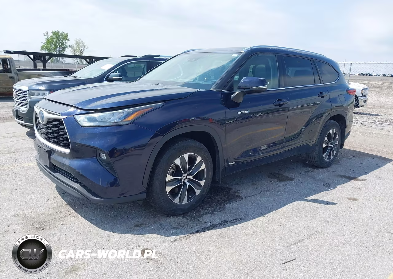 2020 Toyota Highlander Hybrid Xle VIN:5TDGBRCH8LS512282 - 2