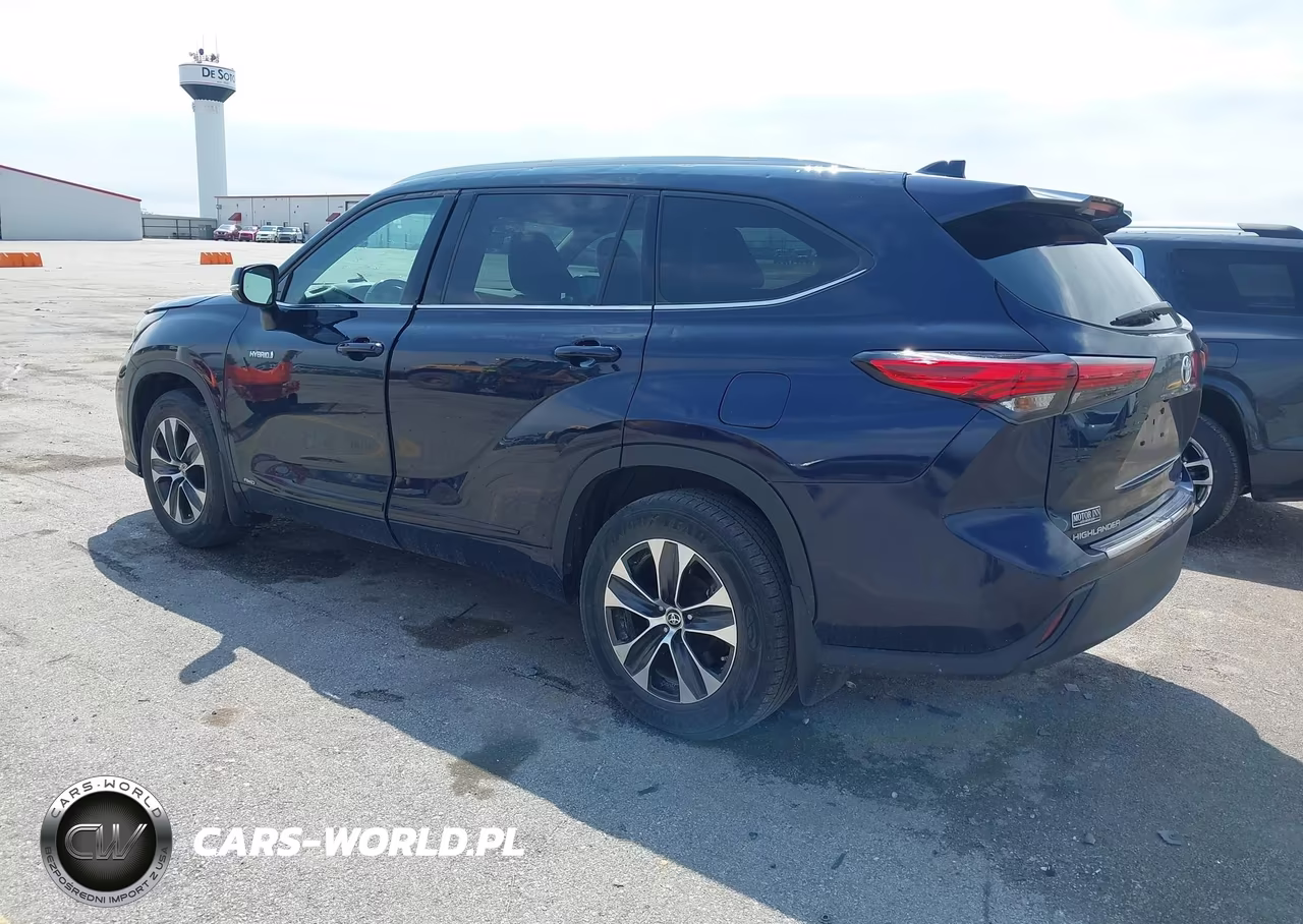 2020 Toyota Highlander Hybrid Xle VIN:5TDGBRCH8LS512282 - 3