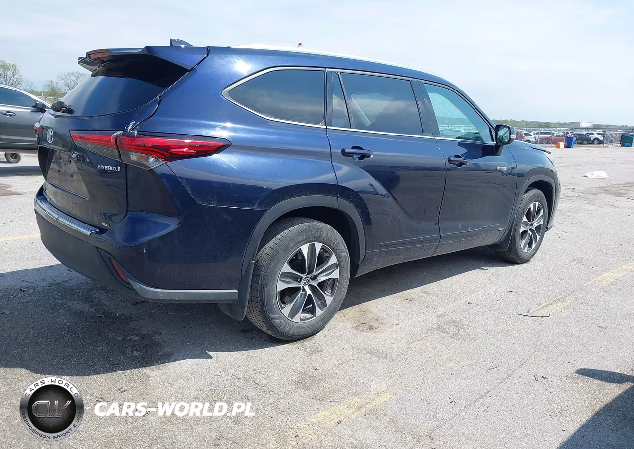 2020 Toyota Highlander Hybrid Xle VIN:5TDGBRCH8LS512282 - 4