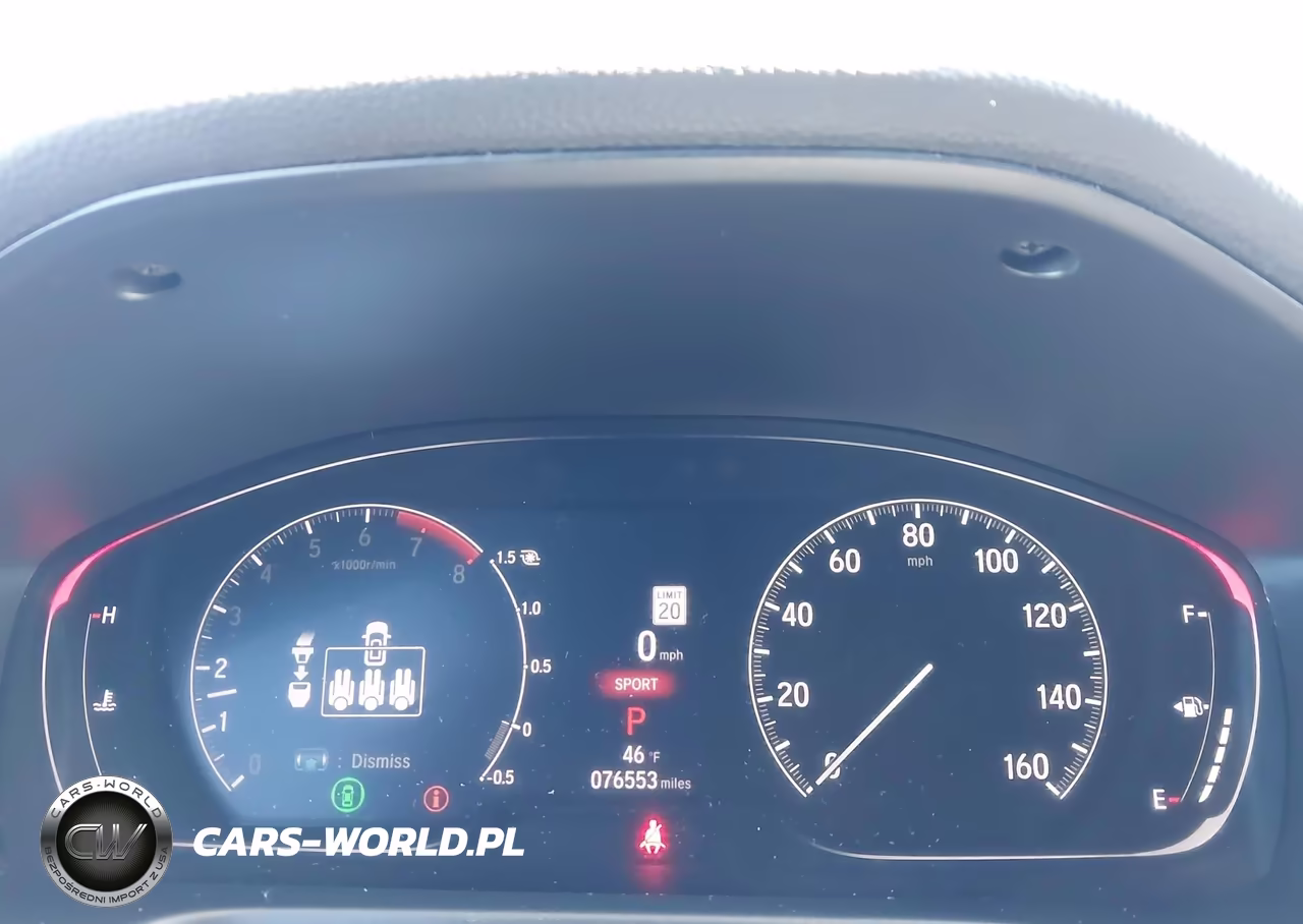 2022 Honda Accord Sport VIN:1HGCV1F37NA074444 - 7