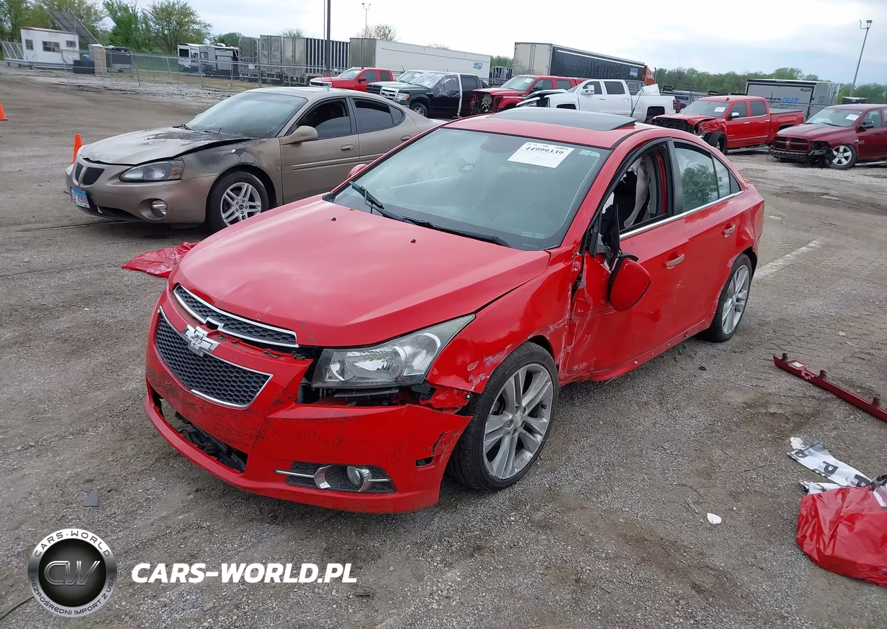 2014 Chevrolet Cruze Ltz VIN:1G1PG5SBXE7106369 - 2