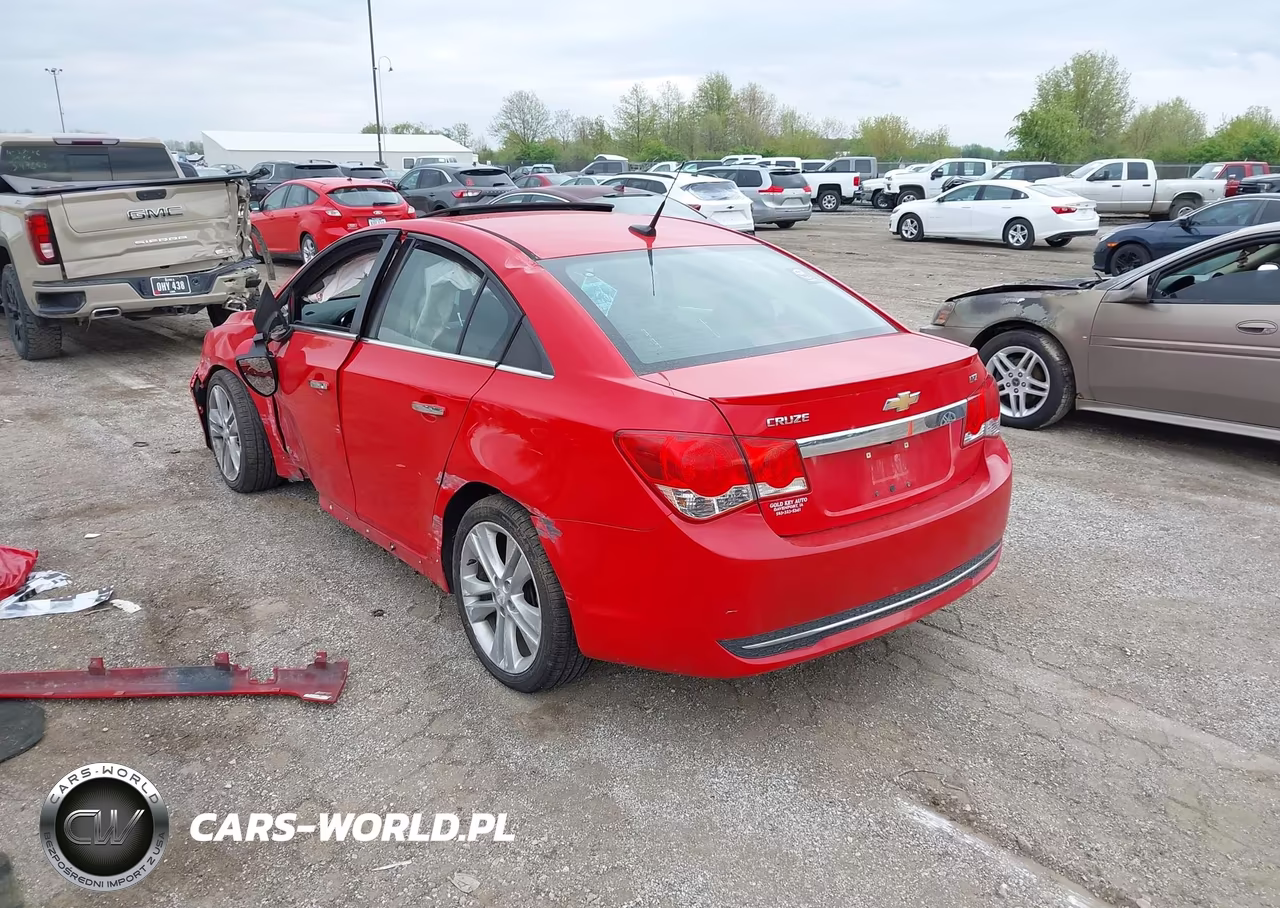 2014 Chevrolet Cruze Ltz VIN:1G1PG5SBXE7106369 - 3