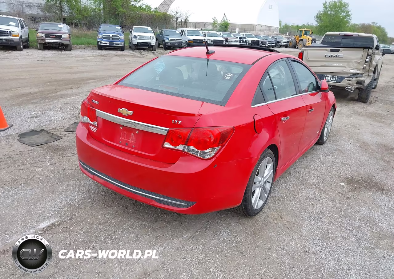 2014 Chevrolet Cruze Ltz VIN:1G1PG5SBXE7106369 - 4
