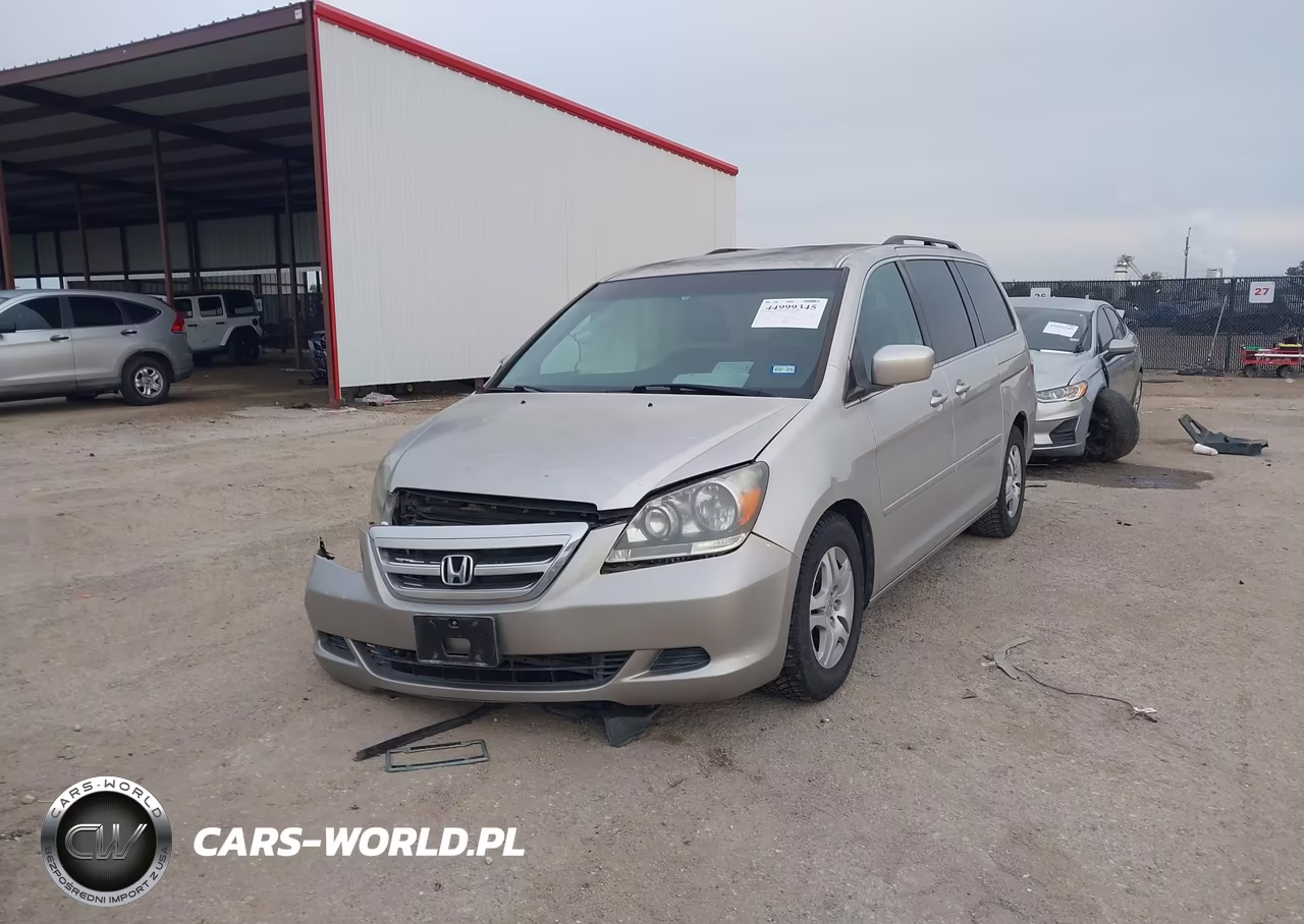 2007 Honda Odyssey Ex VIN:5FNRL38467B450836 - 2