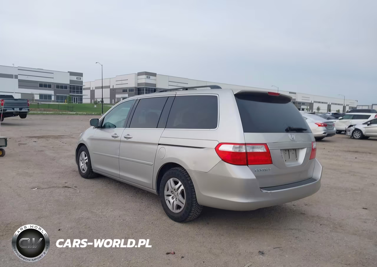 2007 Honda Odyssey Ex VIN:5FNRL38467B450836 - 3