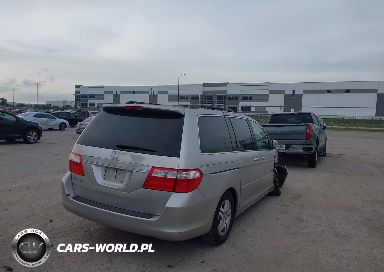 2007 Honda Odyssey Ex VIN:5FNRL38467B450836 - 4
