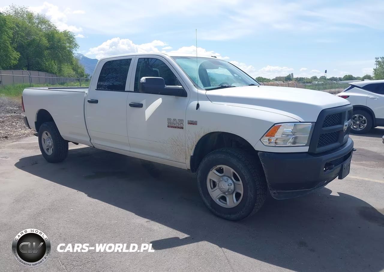 2018 Ram 3500 Tradesman 4X4 8' Box