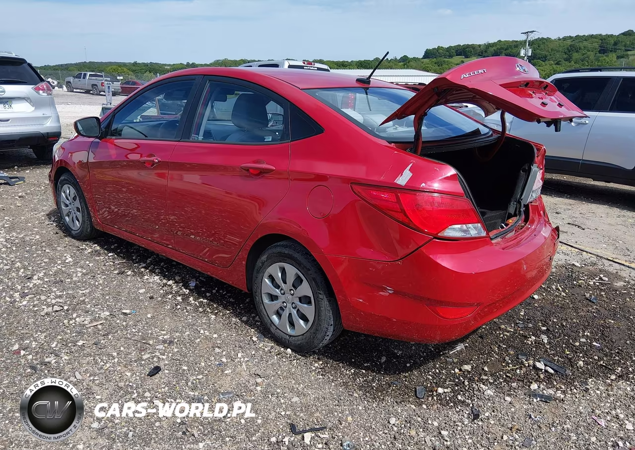 2016 Hyundai Accent Se VIN:KMHCT4AE1GU986143 - 3