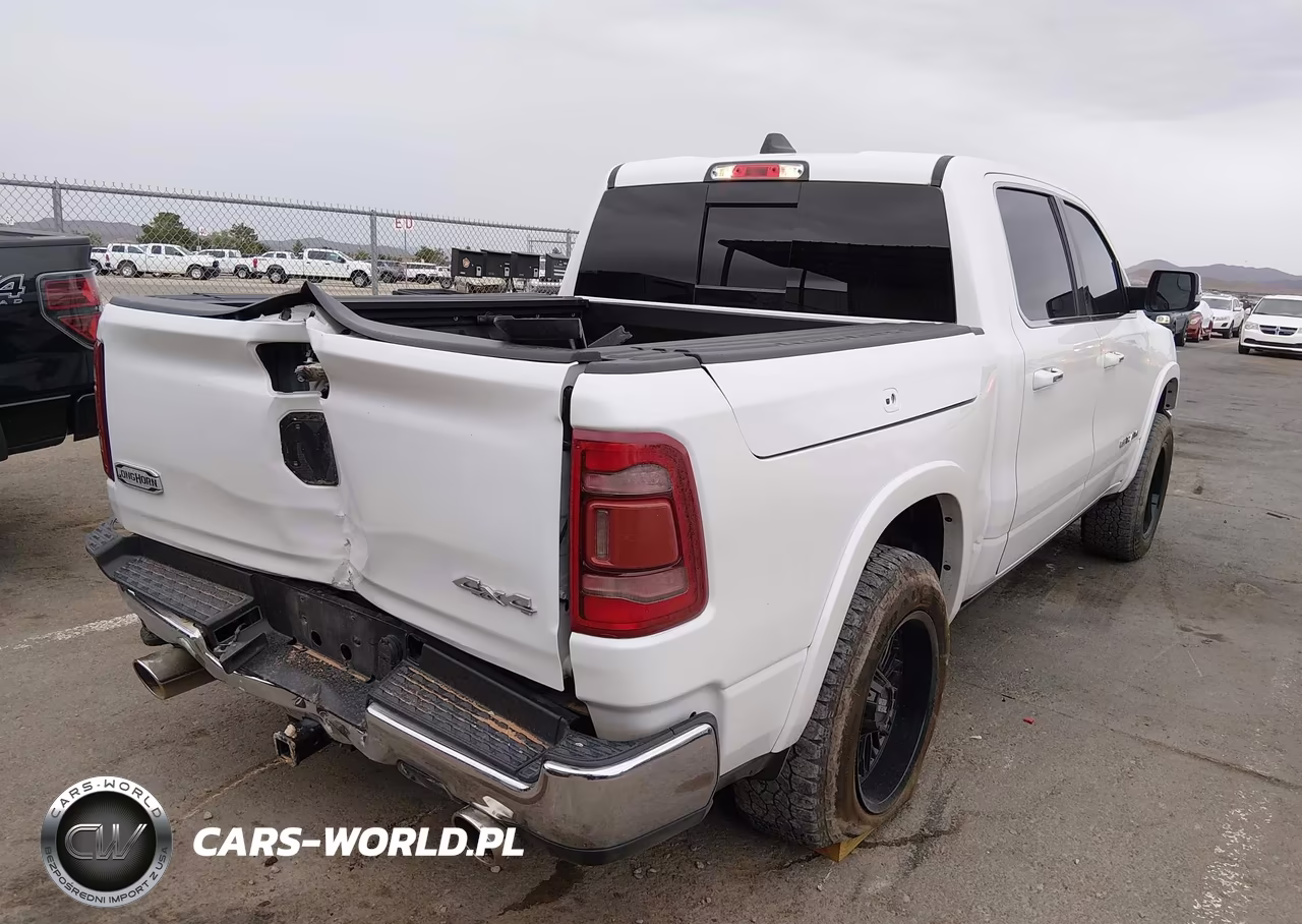2020 Ram 1500 Laramie Longhorn 4X4 5'7 Box VIN:1C6SRFKM8LN221670 - 4