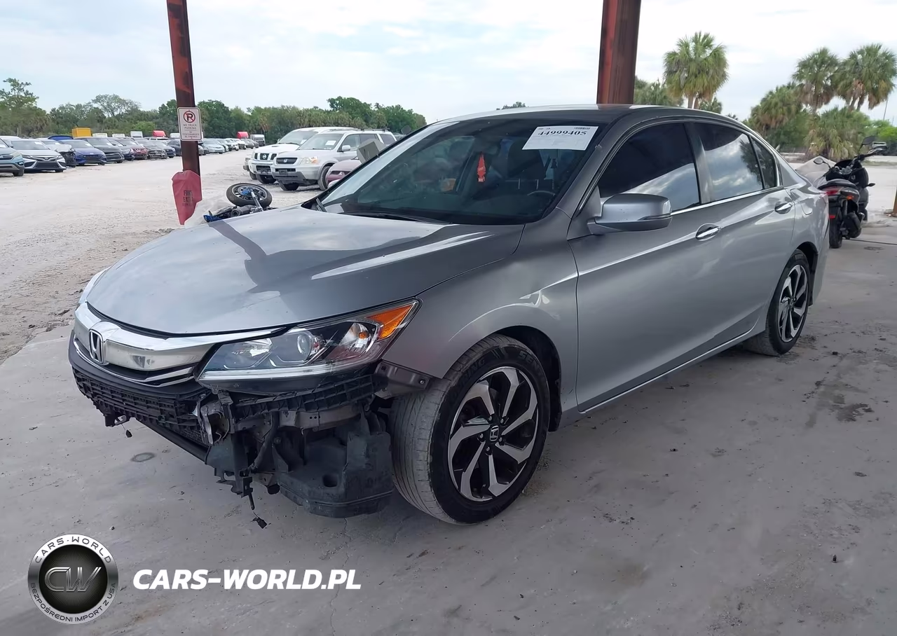 2016 Honda Accord Ex VIN:1HGCR2F70GA090727 - 2
