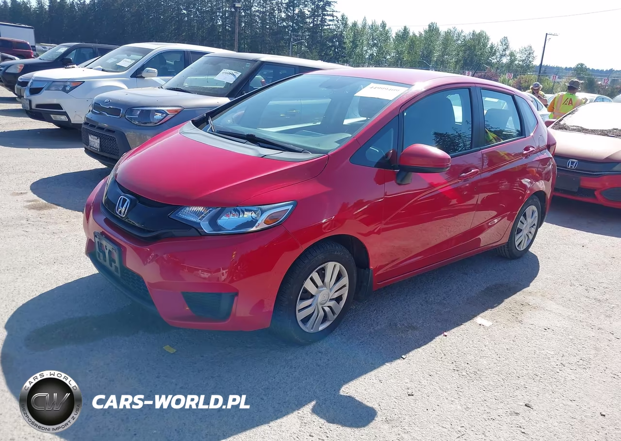 2015 Honda Fit Lx VIN:3HGGK5H54FM760283 - 2