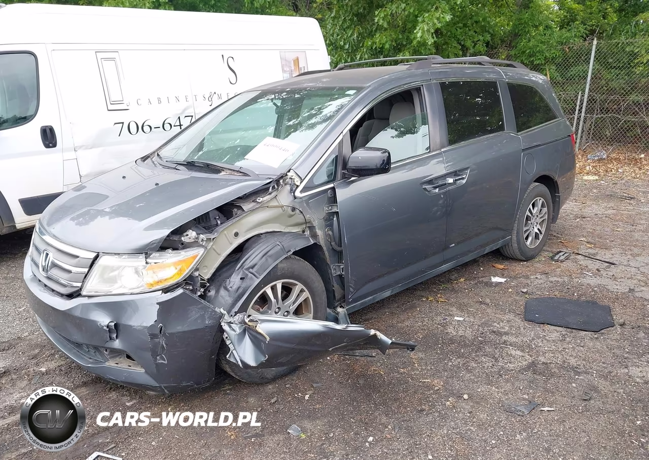2013 Honda Odyssey Ex VIN:5FNRL5H44DB067923 - 2