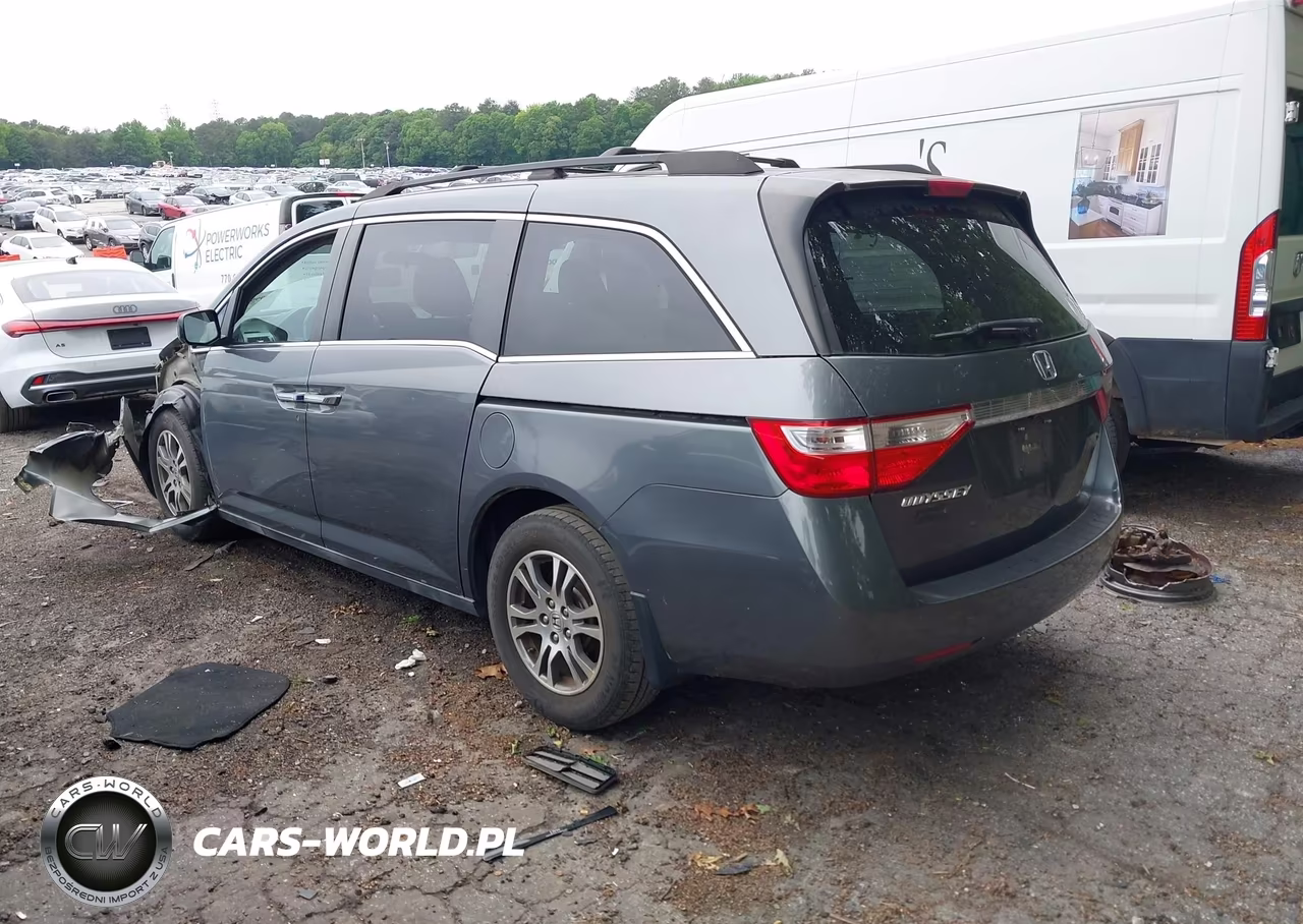 2013 Honda Odyssey Ex VIN:5FNRL5H44DB067923 - 3