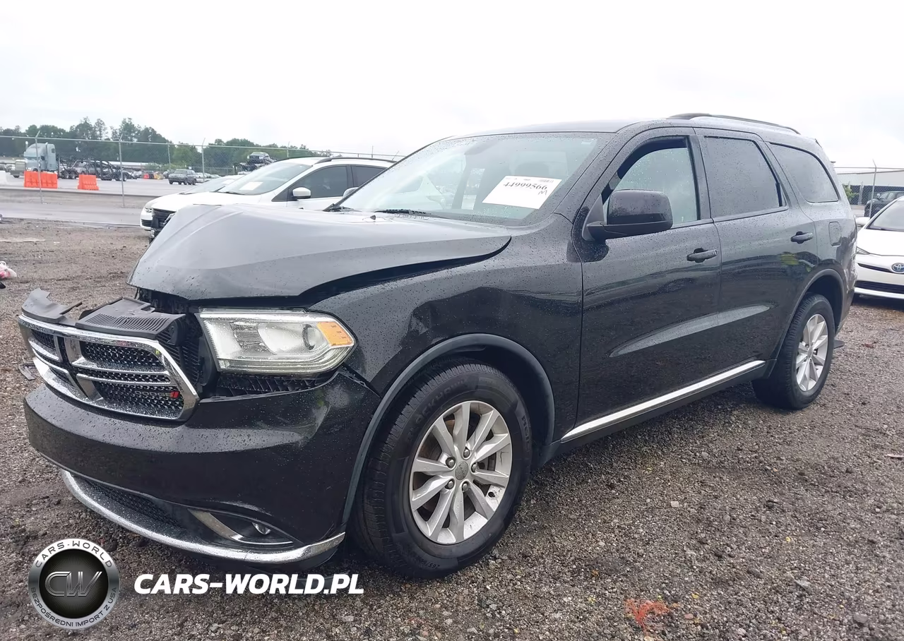 2015 Dodge Durango Sxt VIN:1C4RDHAG9FC760117 - 2