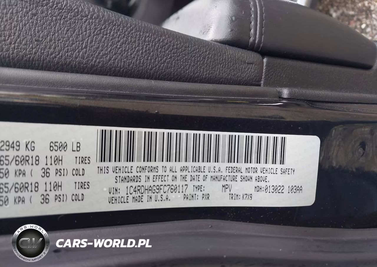 2015 Dodge Durango Sxt VIN:1C4RDHAG9FC760117 - 9