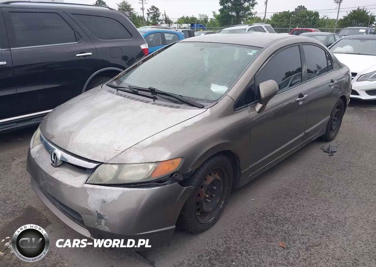 2008 Honda Civic Lx VIN:2HGFA16598H351286 - 2