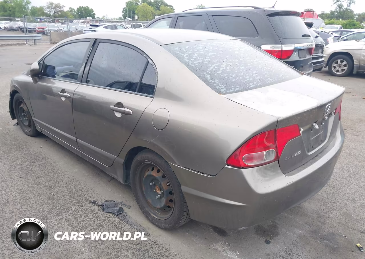 2008 Honda Civic Lx VIN:2HGFA16598H351286 - 3