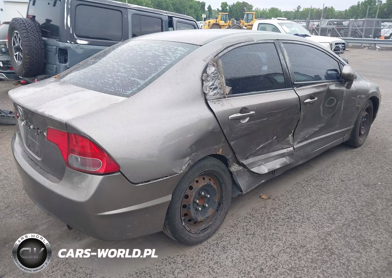 2008 Honda Civic Lx VIN:2HGFA16598H351286 - 4