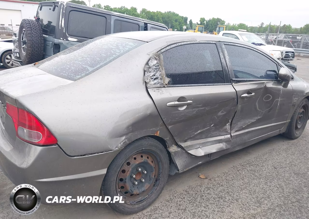 2008 Honda Civic Lx VIN:2HGFA16598H351286 - 6