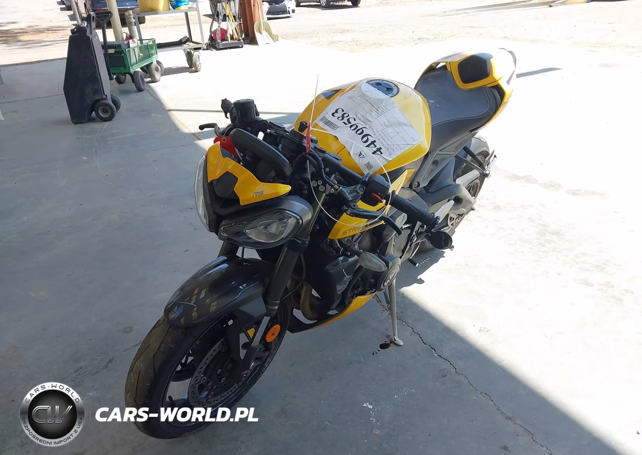 2025 Triumph Motorcycle Street Triple 765 Rs VIN:SMTA614KXSTCB7058 - 2