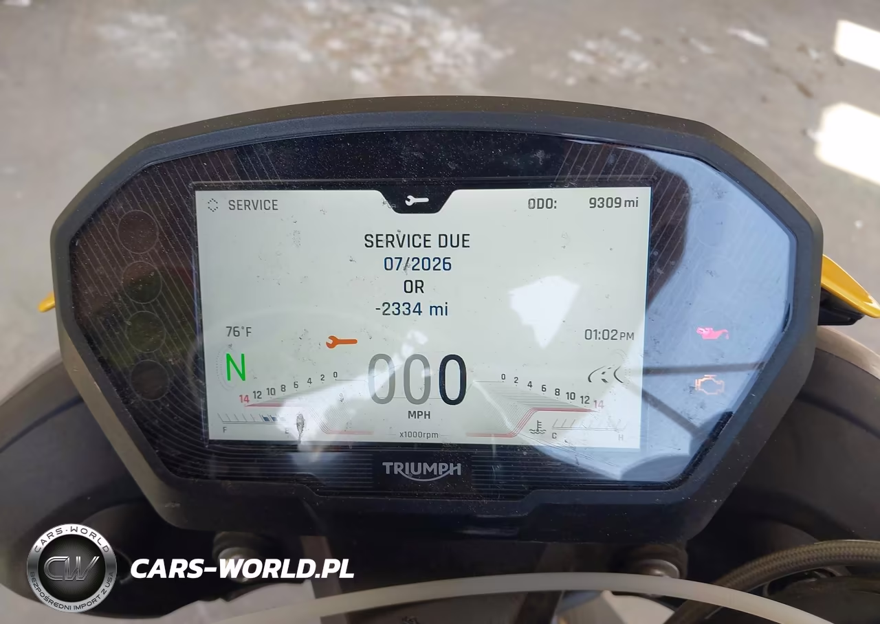2025 Triumph Motorcycle Street Triple 765 Rs VIN:SMTA614KXSTCB7058 - 7
