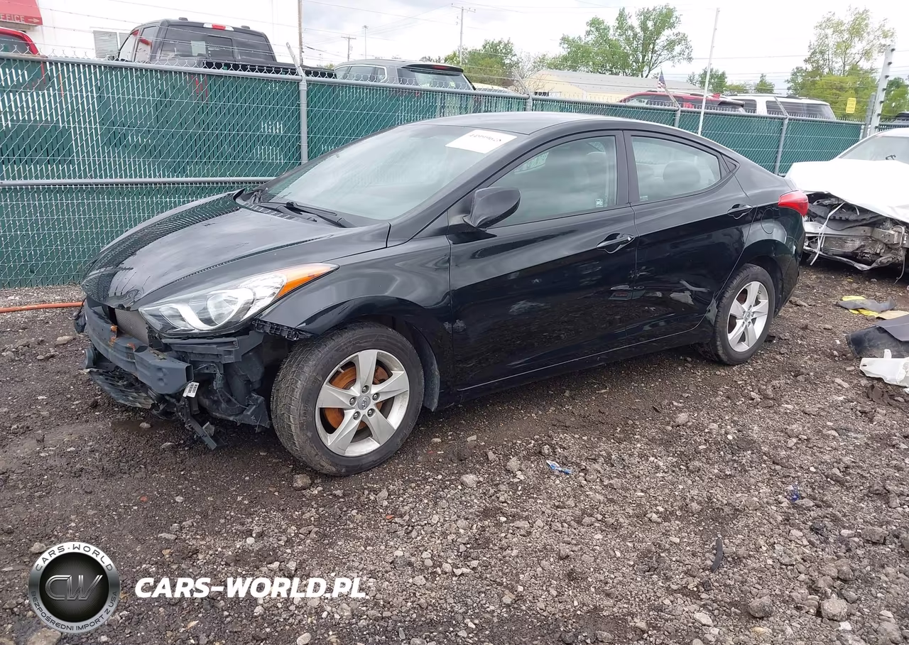 2012 Hyundai Elantra Gls VIN:5NPDH4AE1CH110090 - 2