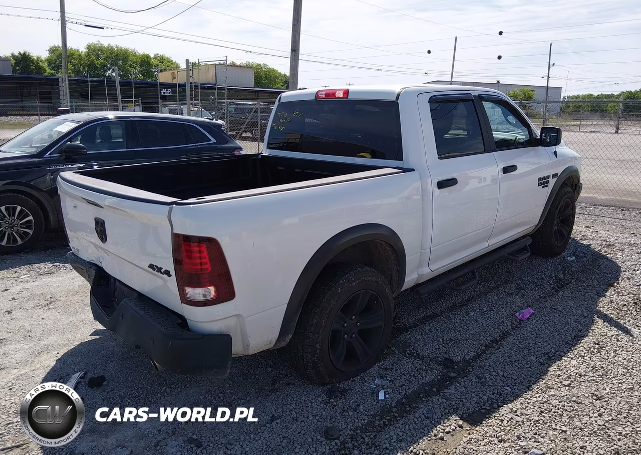 2021 Ram 1500 Classic Warlock 4X4 5'7 Box VIN:1C6RR7LTXMS516606 - 4
