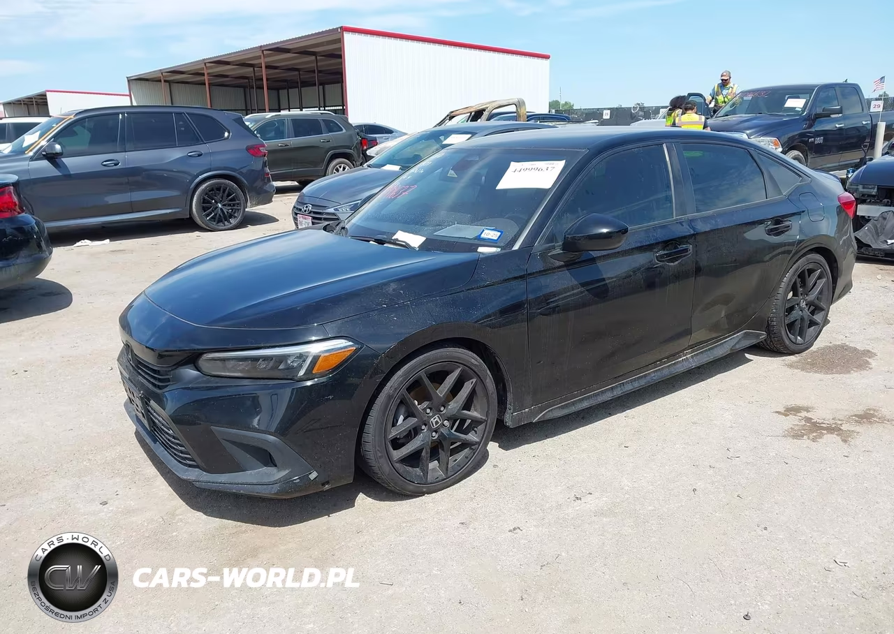 2022 Honda Civic Sport VIN:2HGFE2F5XNH512444 - 2