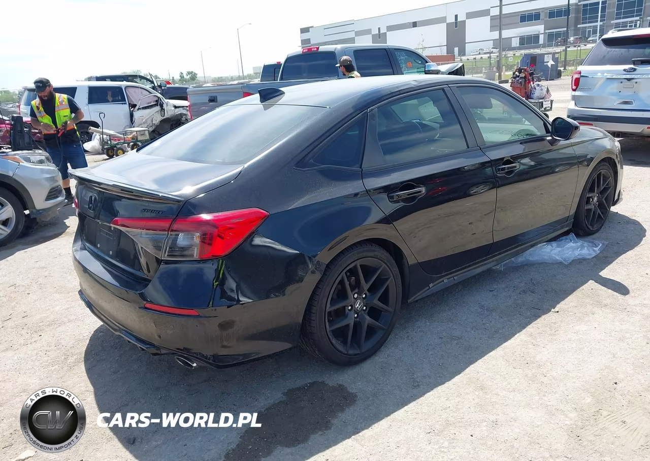 2022 Honda Civic Sport VIN:2HGFE2F5XNH512444 - 4