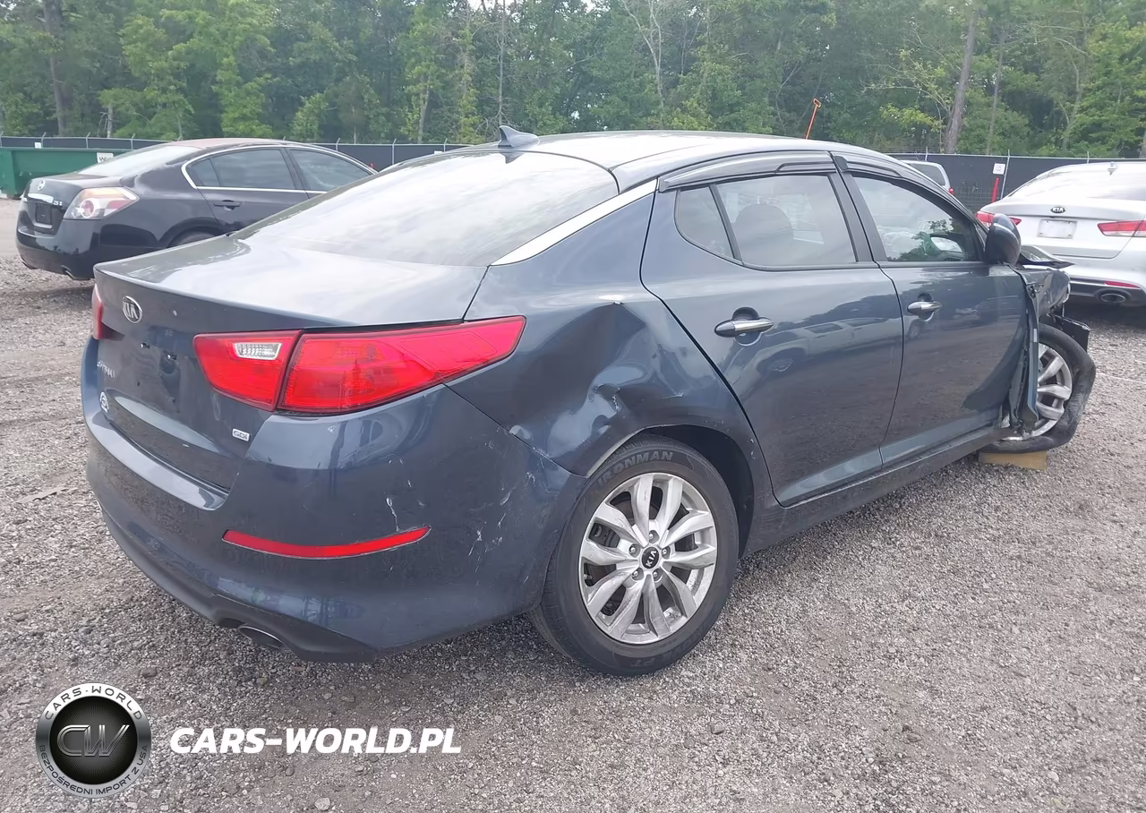 2015 Kia Optima Lx VIN:KNAGM4A76F5614033 - 4