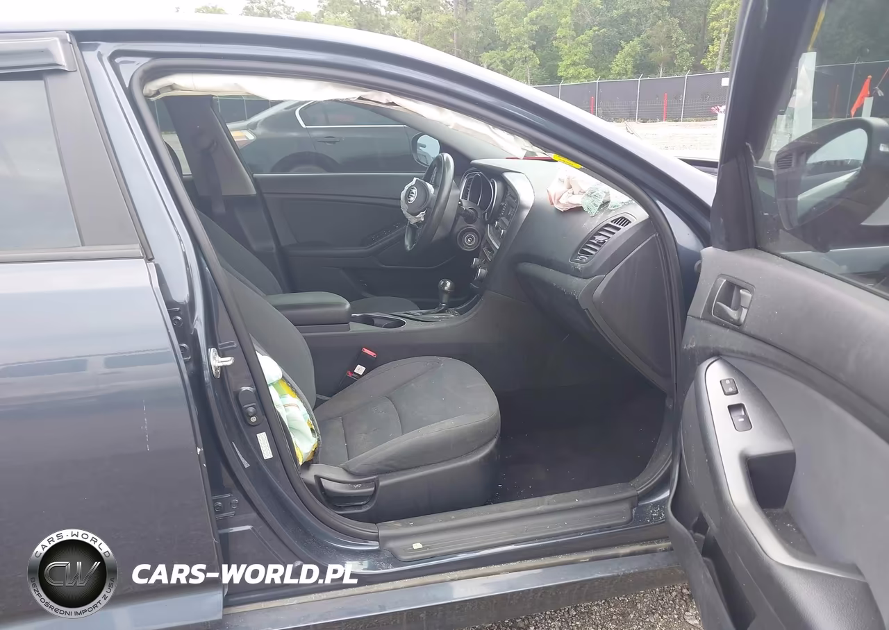 2015 Kia Optima Lx VIN:KNAGM4A76F5614033 - 5
