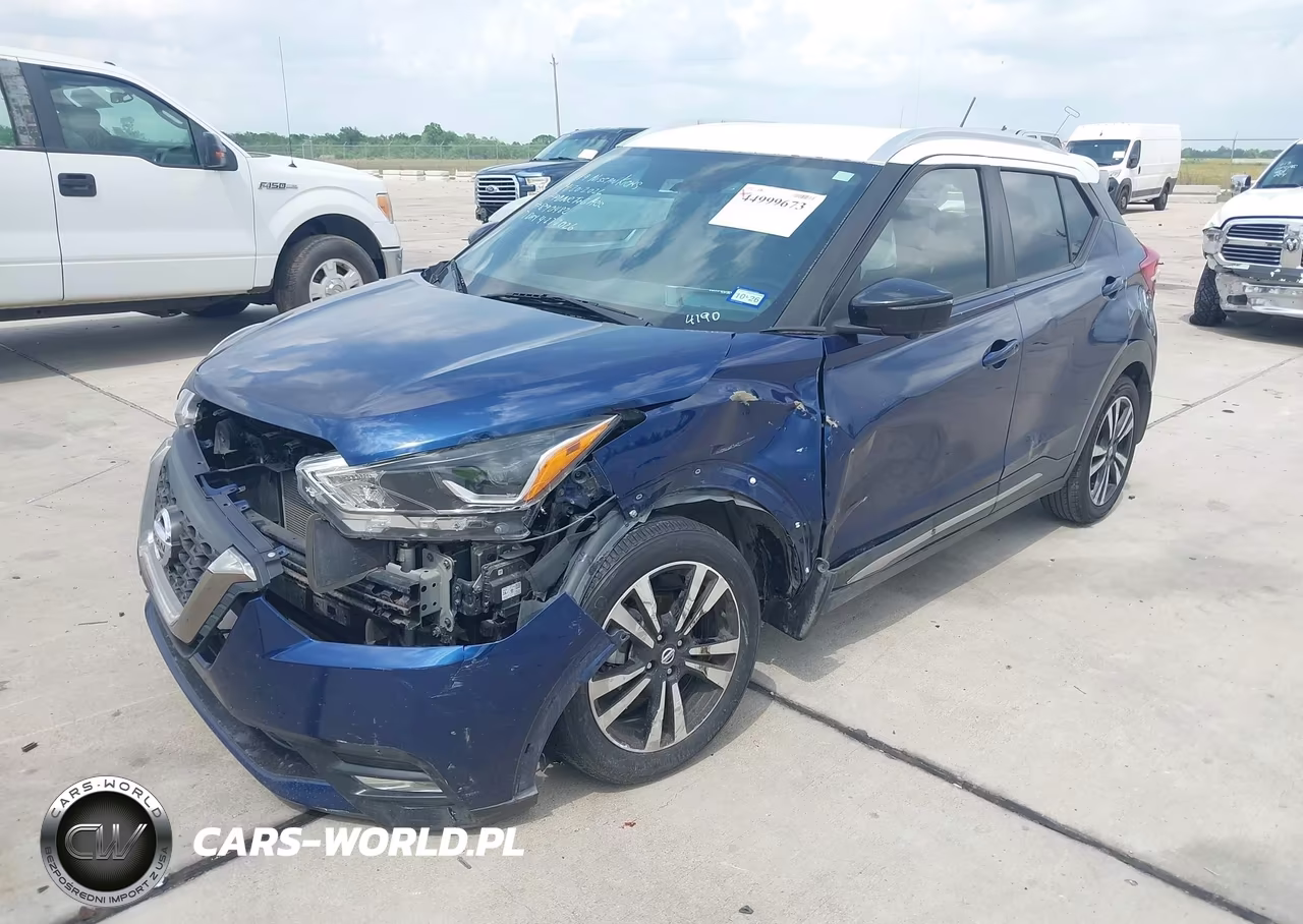 2019 Nissan Kicks Sr VIN:3N1CP5CU7KL534190 - 2