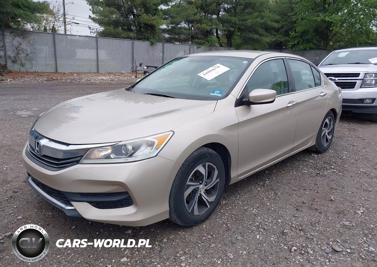 2016 Honda Accord Lx VIN:1HGCR2F37GA103339 - 2