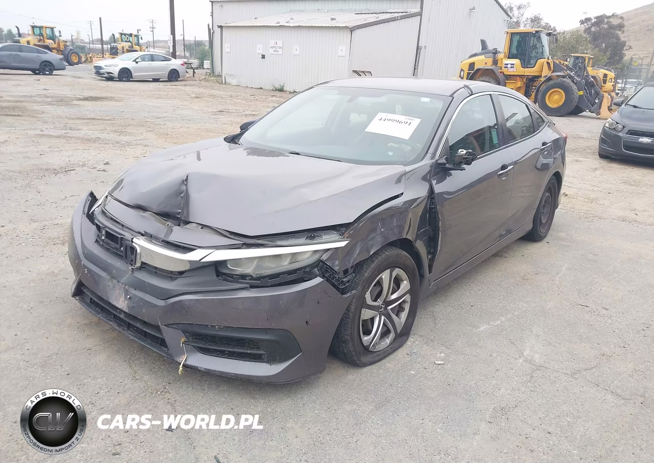2018 Honda Civic Lx VIN:2HGFC2F50JH504854 - 2
