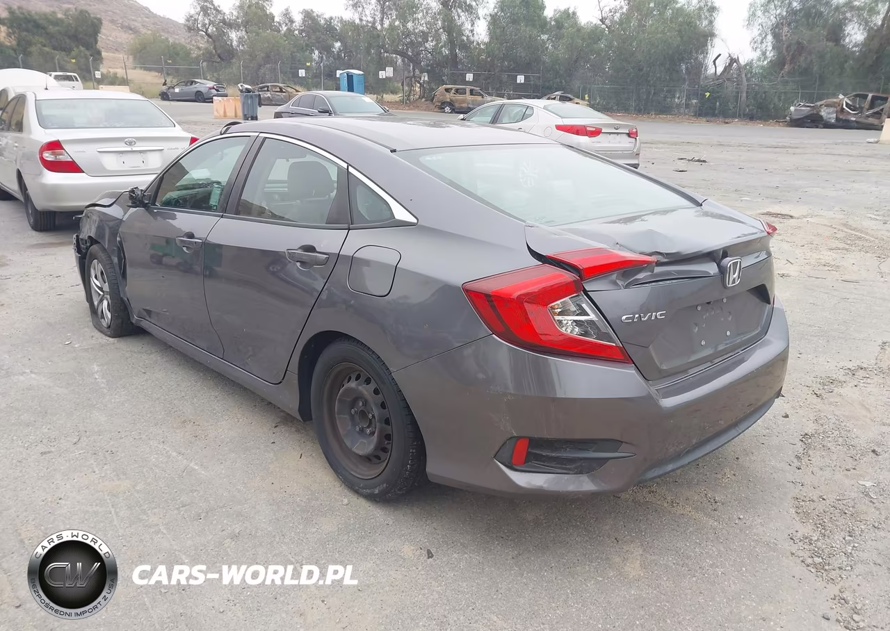 2018 Honda Civic Lx VIN:2HGFC2F50JH504854 - 3