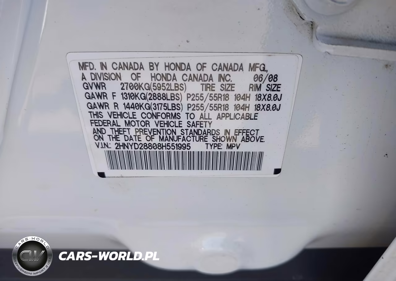 2008 Acura Mdx Sport Package VIN:2HNYD28808H551995 - 9
