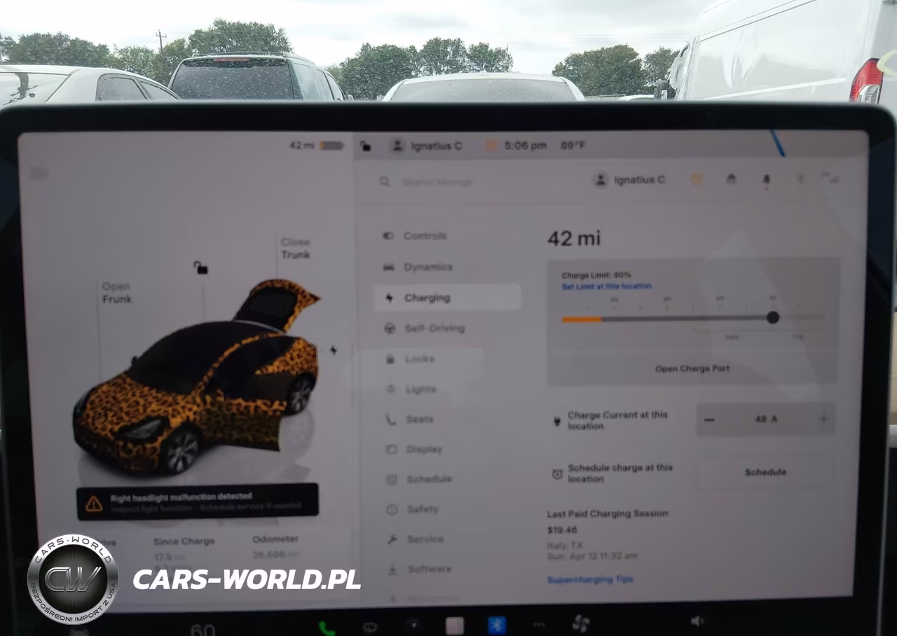 2024 Tesla Model Y Long Range Dual Motor All-Wheel Drive VIN:7SAYGDEE4RA219018 - 18