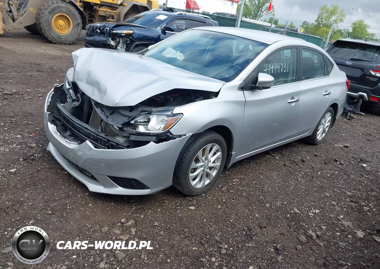 2018 Nissan Sentra Sv VIN:3N1AB7AP2JY273048 - 2