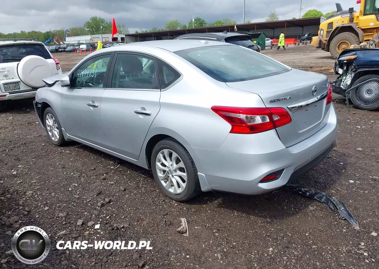 2018 Nissan Sentra Sv VIN:3N1AB7AP2JY273048 - 3