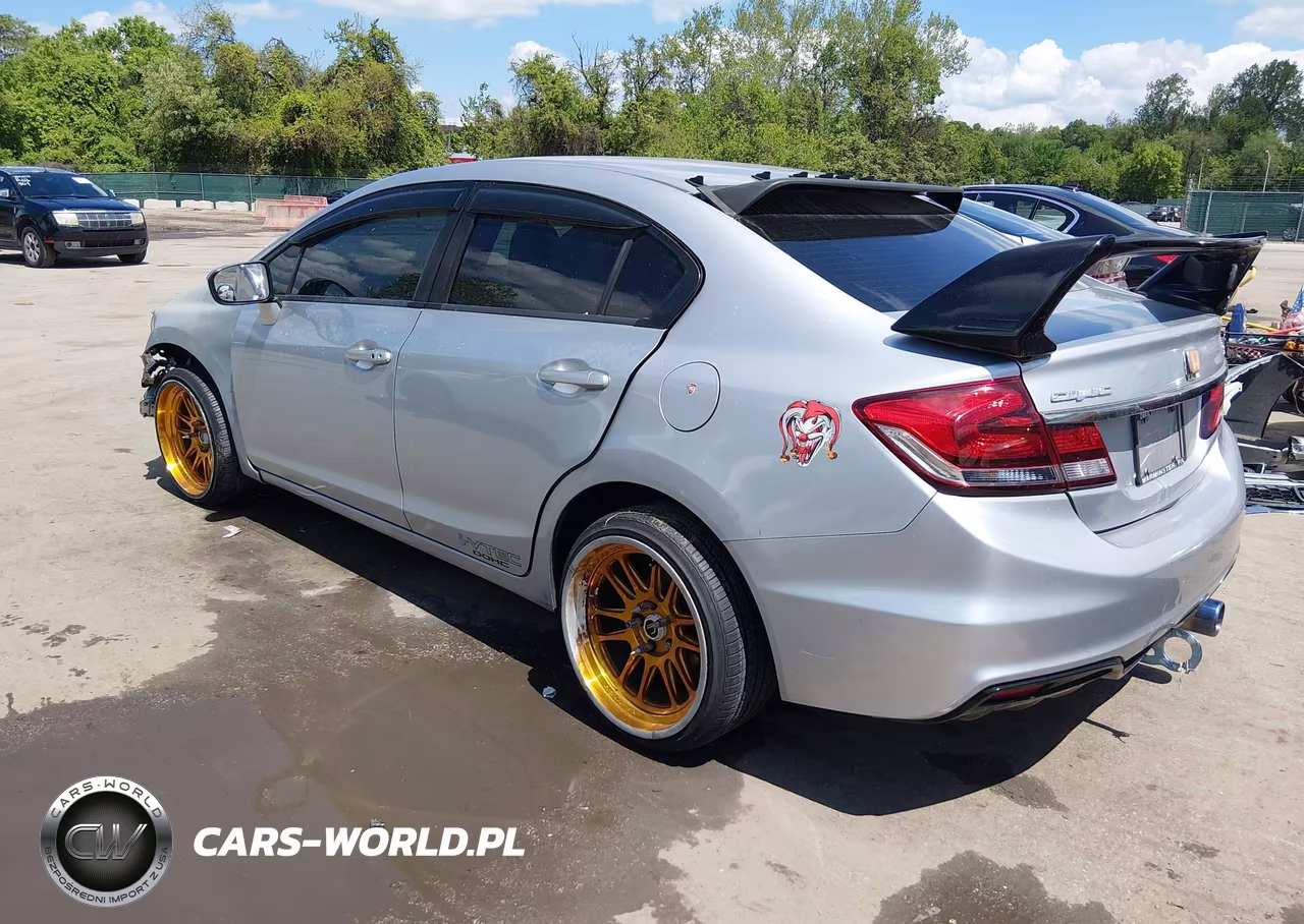 2015 Honda Civic Si VIN:2HGFB6E53FH700614 - 3