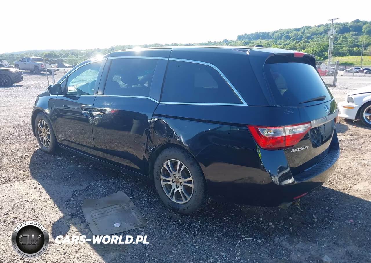 2012 Honda Odyssey Ex-L VIN:5FNRL5H61CB005380 - 3